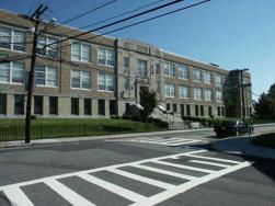 The former Woodrow Wilson school on Croftland Avenue, now Dorchester Academy. 	Photo courtesy Dorchester Atheneum